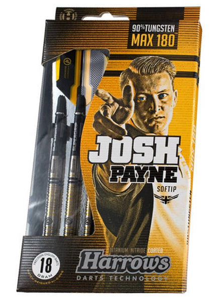 Rzutki Harrows Josh Payne Max 180 90% Softip