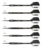 Rzutki Harrows Black ICE 90% Steeltip
