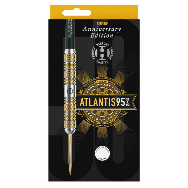 Rzutki Harrows ATLANTIS 95% 50th ANNIVERSARY EDITION steeltip