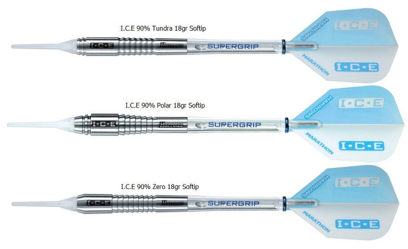 Rzutki Harrows ICE 90% Softip